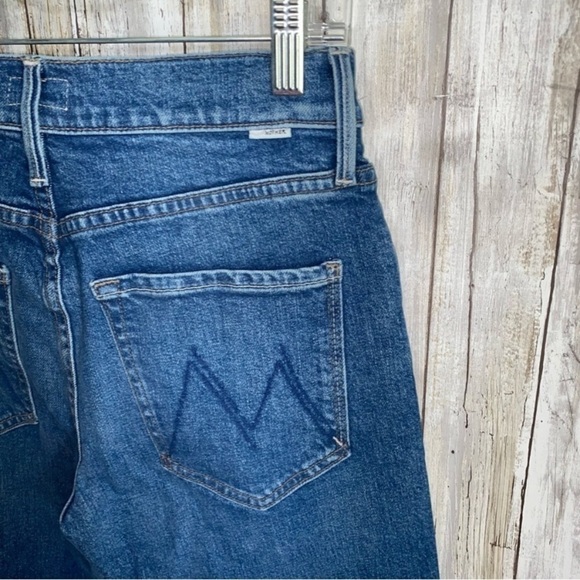 NWT MOTHER Denim Stinger Flood In Crate Digger Straight Leg - Picture 7 of 9